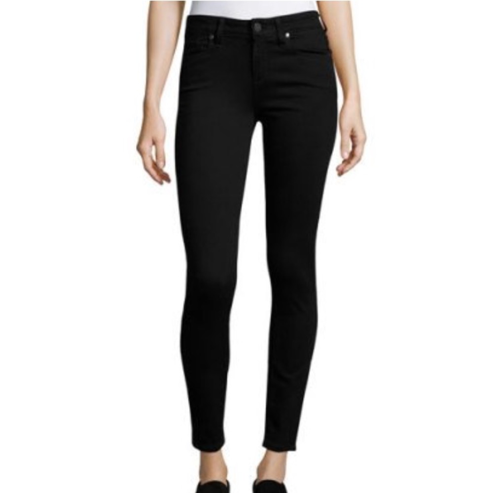 Paige Verdugo Ultra Skinny Black Jeans